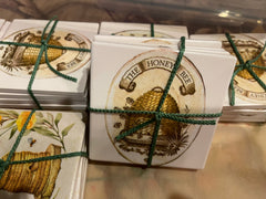 Handcrafted Decoupaged Coaster Set - Set of Four